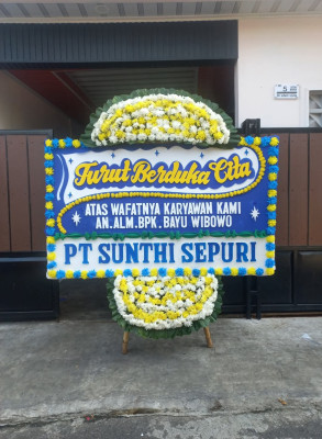 Papan Bunga Duka di Pandemulyo