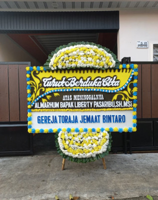 Papan Bunga Duka di Pandemulyo