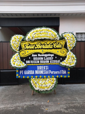 Papan Bunga Duka di Pandemulyo